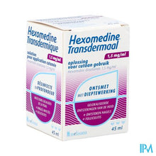 Afbeelding in Gallery-weergave laden, Hexomedine Sol 45ml Transcut
