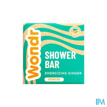 Load image into Gallery viewer, Wondr Shower Bar Energizing Ginger&amp;lime 102g
