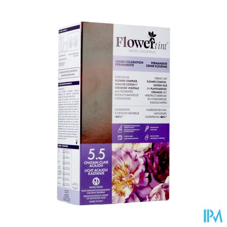 Flowertint Licht Acajou Kastanje 5.5 140ml