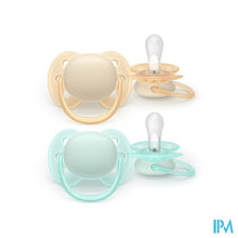 Afbeelding in Gallery-weergave laden, Philips Avent Fopspeen +0m Soft Neutraal 2
