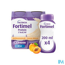 Afbeelding in Gallery-weergave laden, Fortimel Protein 2kcal Abrikoos 4x200ml
