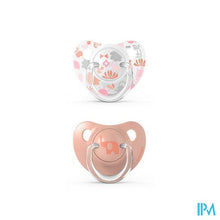 Charger l'image dans la galerie, Suavinex Memories Soother Sil Flat 6/18m Or Duo
