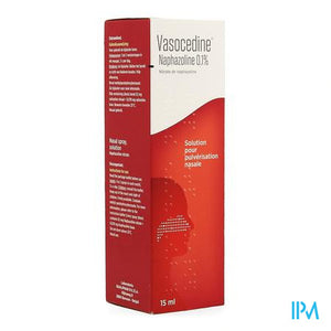 Vasocedine Naphazoline Spray 15ml