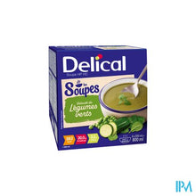 Afbeelding in Gallery-weergave laden, Delical Soupe Veloute Legumes Verts 4x200ml
