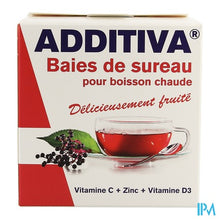Afbeelding in Gallery-weergave laden, Additiva Vlierbessen Warme Drank Zakje 10
