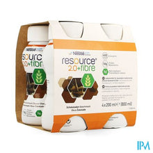 Afbeelding in Gallery-weergave laden, Resource 2.0 Fibre Chocolade 4x200ml 12209495

