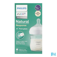 Load image into Gallery viewer, Philips Avent Natural 3.0 Zuigfles Glas 120ml
