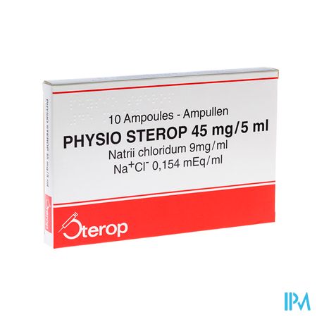 Physio Sterop Amp Inj 10 X 5ml