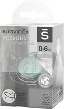 Charger l'image dans la galerie, Suavinex Bonhomia Soother Sili.flat 0/6m Owl Green
