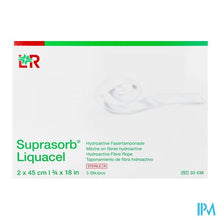 Afbeelding in Gallery-weergave laden, Suprasorb Liquacel Verband 2x45cm 5 33438-1800
