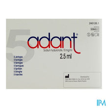 Charger l'image dans la galerie, Adant Opl 1% Inj Intra Articul. 5x2,5ml/3ml Spuit
