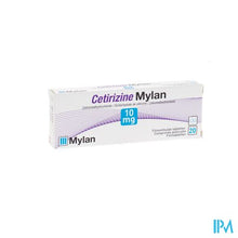 Afbeelding in Gallery-weergave laden, Cetirizine Mylan 10mg Filmomh Tabl 20 X 10mg
