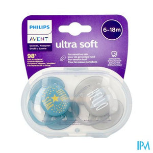 Philips Avent Fopspeen 6m+ Soft Mix