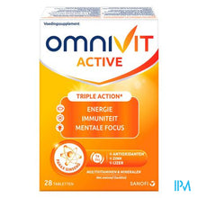Load image into Gallery viewer, Omnivit Active             Comp  28
