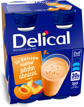 Afbeelding in Gallery-weergave laden, Delical Hphc 360 Perzik-abrikoos 4x200ml
