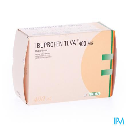 Ibuprofen Teva Drag 100 X 400mg