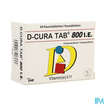 Afbeelding in Gallery-weergave laden, D-cura Tab 800 Kauwtabletten 84
