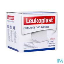 Load image into Gallery viewer, Leukoplast Compress N/woven St. 5cmx5cm 50x2
