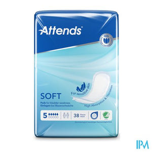 Attends Soft 5 Inleg Anatom. 1x38