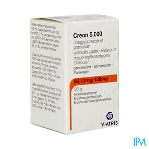 Creon 5000 Maagsapresist Granulaat Fl 20g