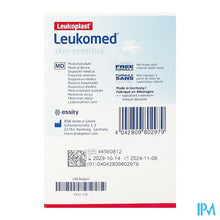 Load image into Gallery viewer, Leukomed Skin Sens. 5cmx7,2cm 10
