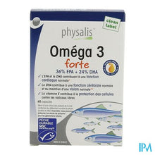 Afbeelding in Gallery-weergave laden, Physalis Omega 3 Forte Softcaps 60

