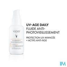 Afbeelding in Gallery-weergave laden, Vichy Capital Soleil Uv-age Daily Spf50+ 40ml
