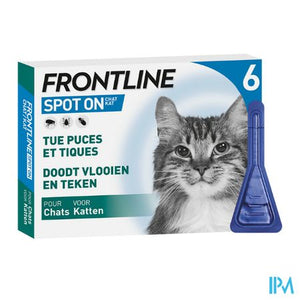 Frontline Spot On Kat 10% Pipet 6x0,50ml