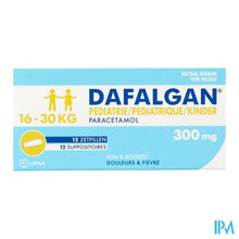 Afbeelding in Gallery-weergave laden, Dafalgan Pediatrie 300mg Suppo 12
