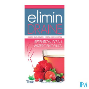 Elimin Draine Rode Vruchten Tea-bags 20