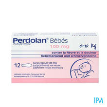 Load image into Gallery viewer, Perdolan Supp Baby 12x100mg
