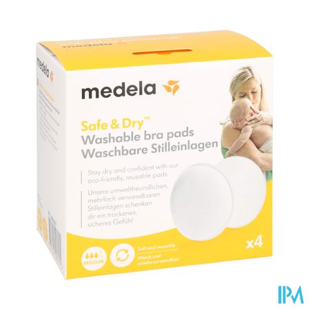 Medela Zoogkompres Wasbaar 4