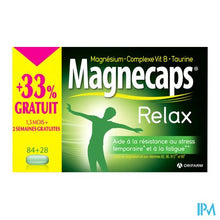 Load image into Gallery viewer, Magnecaps Relax Tabl 84 + 28 Grat.
