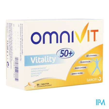 Omnivit Vitality 50 Tabl 84