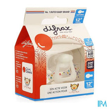 Load image into Gallery viewer, Difrax Fopspeen Natural 12m+ Cliniclowns
