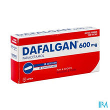 Load image into Gallery viewer, Dafalgan 600mg Suppos 12
