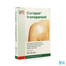 Afbeelding in Gallery-weergave laden, Curapor Transparant Steriel 10cmx 8cm 5 13100
