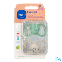 Load image into Gallery viewer, Mam Supreme Fopspeen Silicone 16m+ Uni 2
