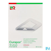 Afbeelding in Gallery-weergave laden, Curapor Verb Chirurg. Steriel 10cmx 8cm 5 32903
