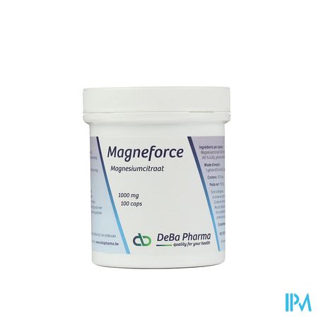 Magneforce Caps 100x750mg Deba