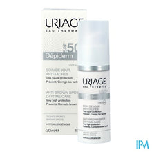 Charger l'image dans la galerie, Uriage Depiderm Ip50+ Dagverzorg. Bruine Vlek.30ml
