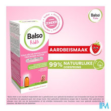 Afbeelding in Gallery-weergave laden, Balso Kids Hoestsiroop Z/suiker 125ml + Pipet Nf
