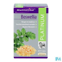Load image into Gallery viewer, Mannavital Boswellia Platinum V-caps 60
