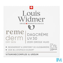 Afbeelding in Gallery-weergave laden, Widmer Remederm Dagcreme Uv30 N/parf Pot 50ml
