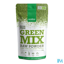 Charger l'image dans la galerie, Purasana Vegan Green Mix Pdr 200g Be-bio-02
