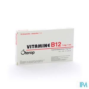 Vit B12 Sc/im/iv Amp 10 X 1mg/1ml