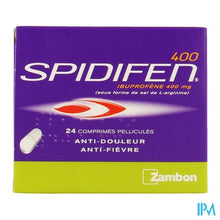 Afbeelding in Gallery-weergave laden, Spidifen 400 Comp Enrob 24 X 400mg
