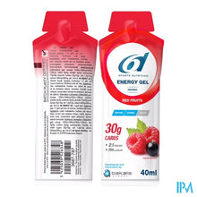Afbeelding in Gallery-weergave laden, 6d Sixd Energy Gel Red Fruits 40g
