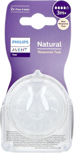 Philips Avent Natural 3.0 Zuigspeen 3m+ T4 1