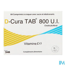 Charger l'image dans la galerie, D-cura Tab 800 Kauwtabletten 84
